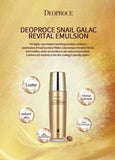 Deoproce Snail Galac Tox Revital Emulsion 130ml 4.39 fl oz